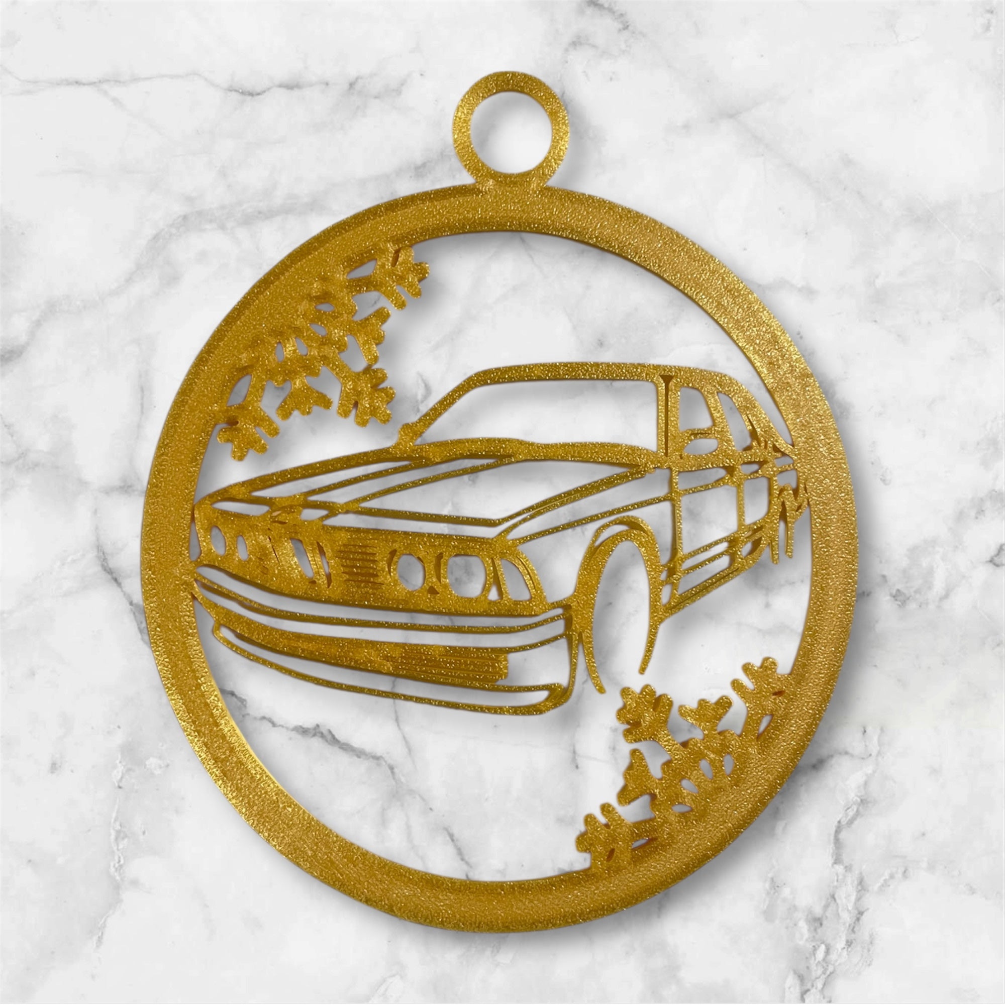 CLASSIC CAR CHRISTMAS TREE ORNAMENTS