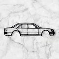 CLASSIC CAR SILHOUETTE WALL ART