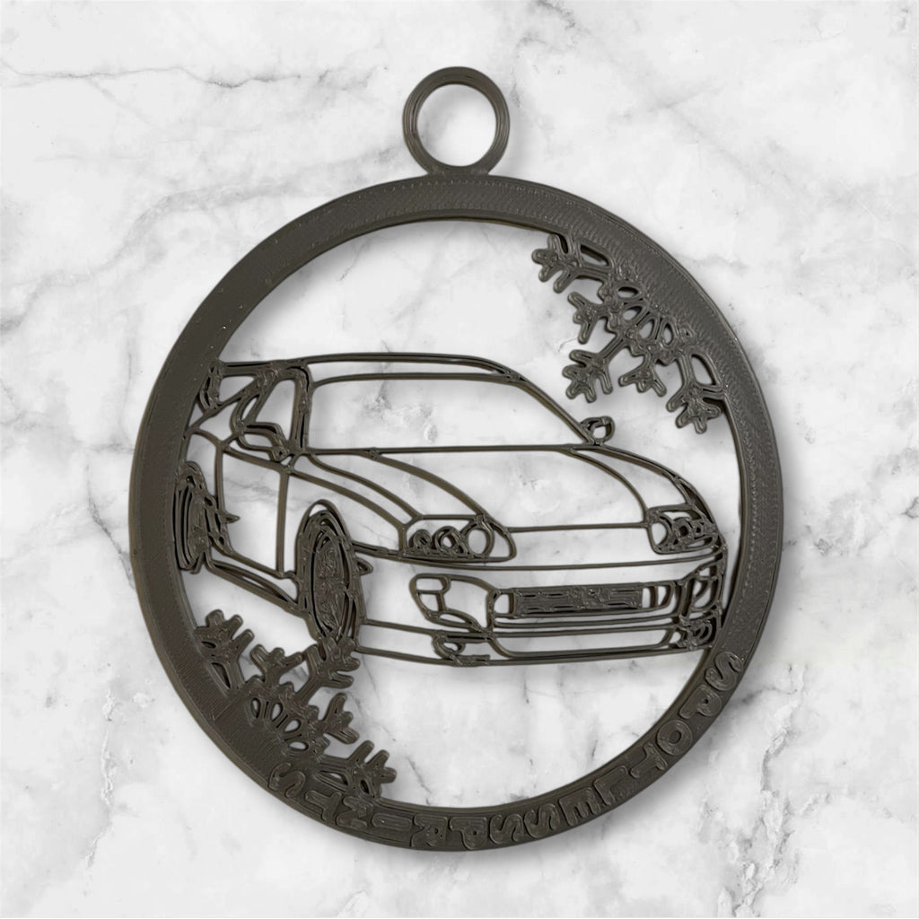 SPORTS CAR CHRISTMAS TREE ORNAMENTS