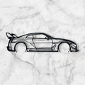 SPORTS CAR SILHOUETTE WALL ART, WIDEBODY