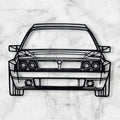 SPORTS CAR SILHOUETTE WALL ART