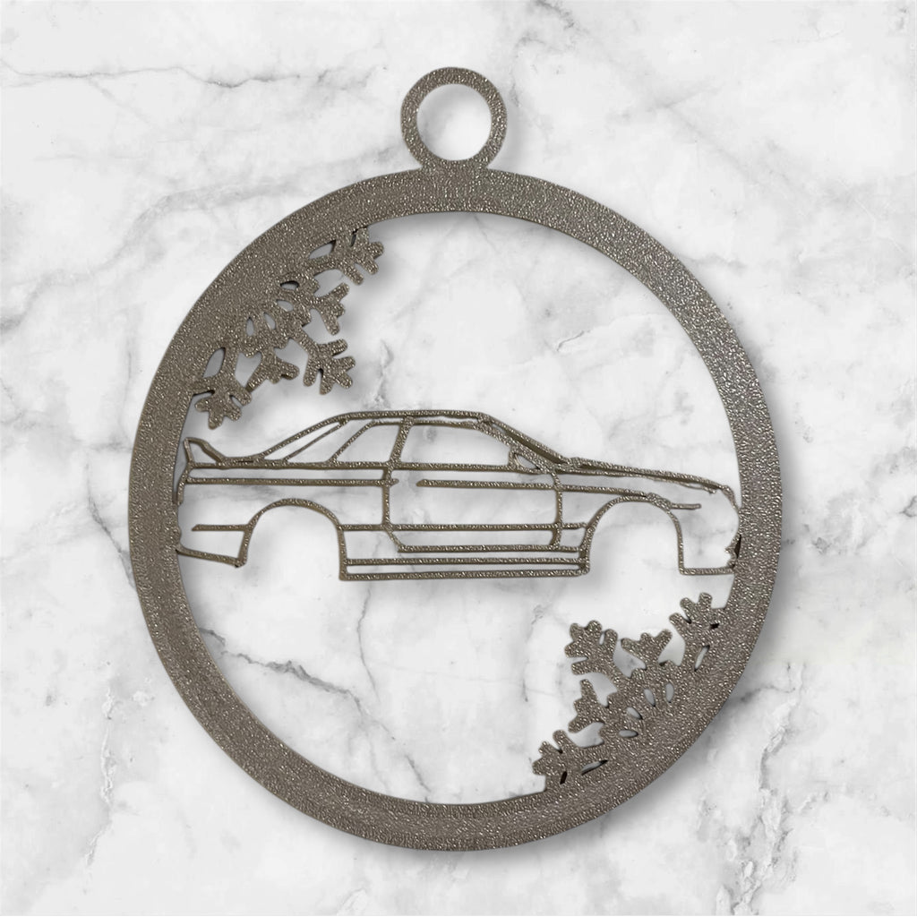SPORTS CAR CHRISTMAS TREE ORNAMENTS