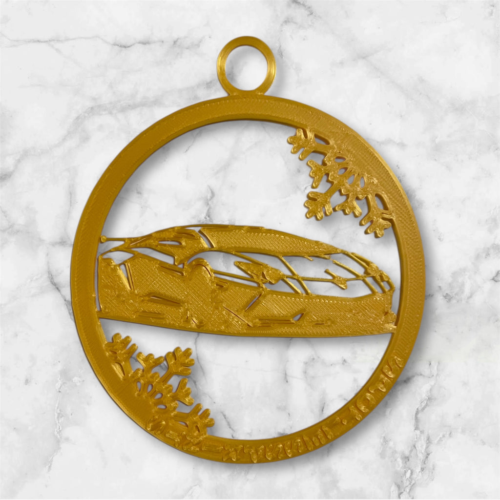 HYPER CAR CHRISTMAS TREE ORNAMENTS
