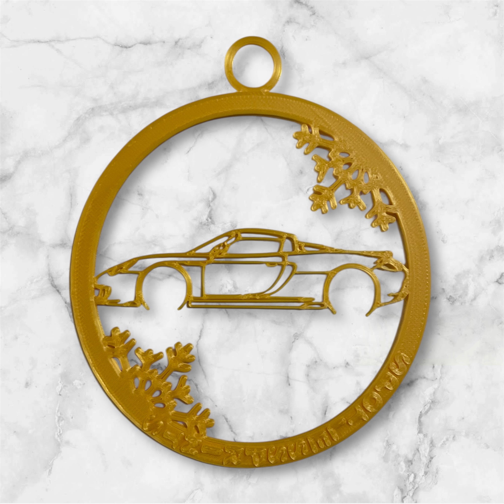HYPER CAR CHRISTMAS TREE ORNAMENT