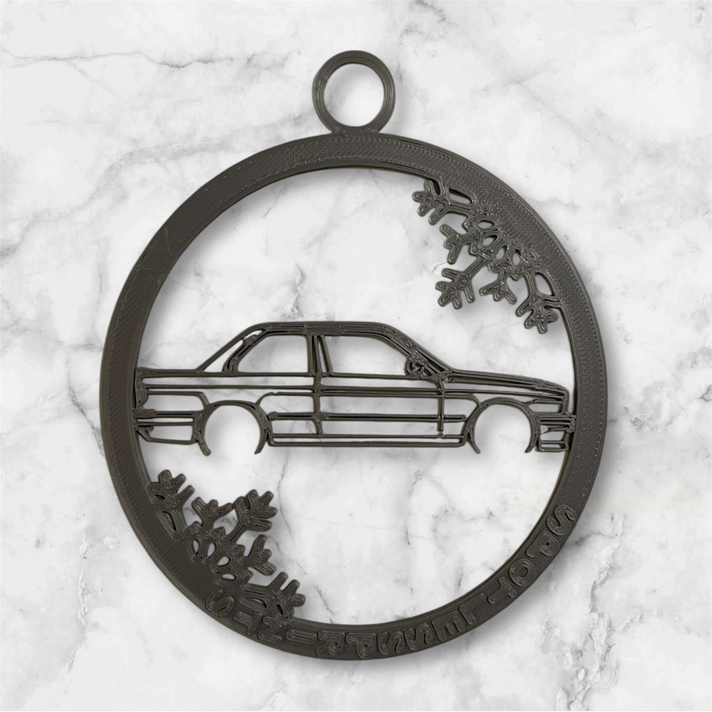 CLASSIC SPORTS CAR CHRISTMAS TREE ORNAMENTS