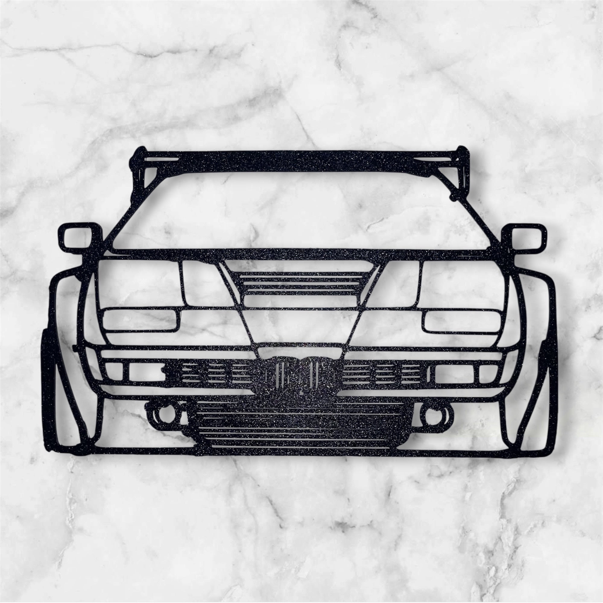 CLASSIC CAR SILHOUETTE WALL ART