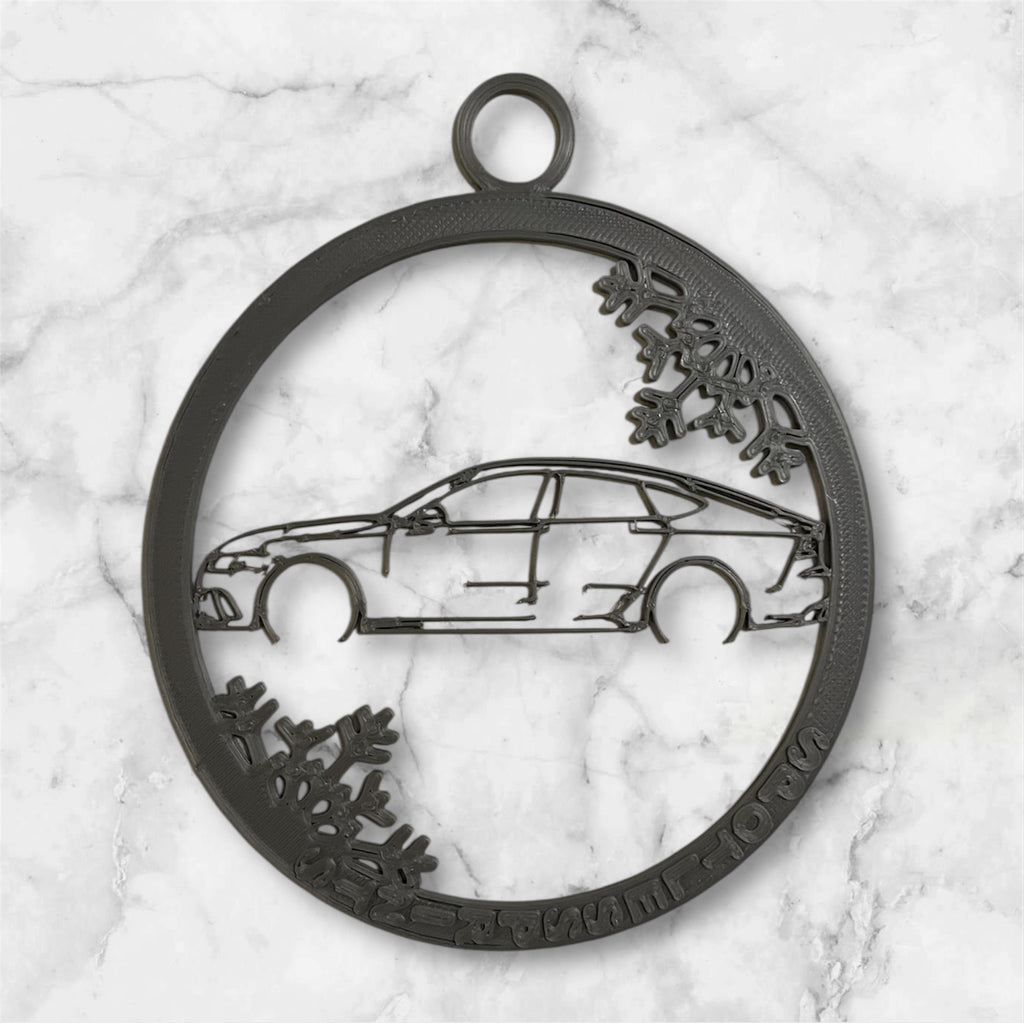 SPORTS CAR CHRISTMAS TREE ORNAMENTS
