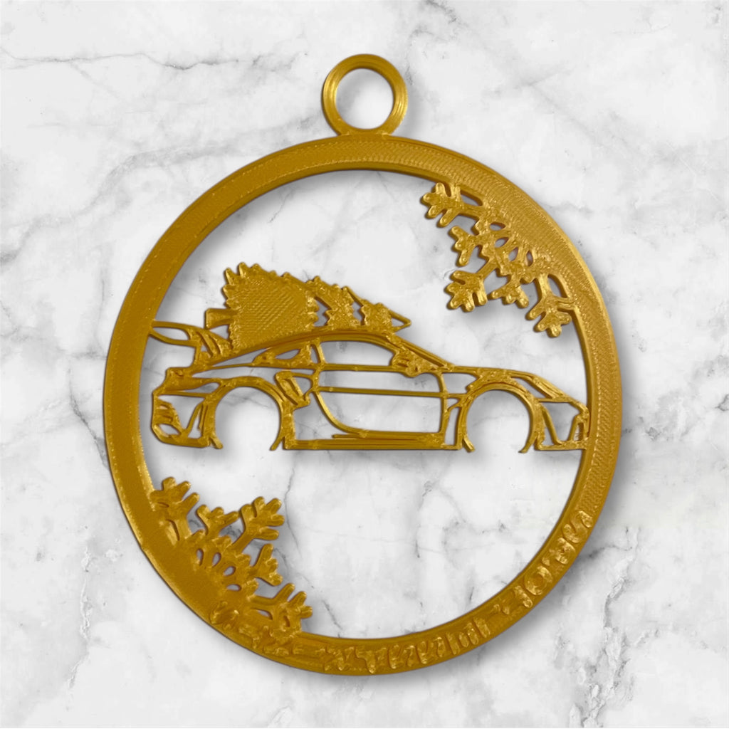 SUPER CAR CHRISTMAS TREE ORNAMENTS