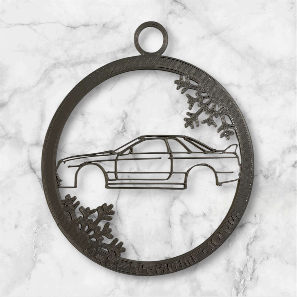 SPORTS CAR CHRISTMAS TREE ORNAMENTS
