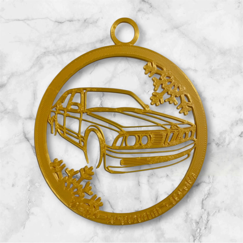 CLASSIC CAR CHRISTMAS TREE ORNAMENTS