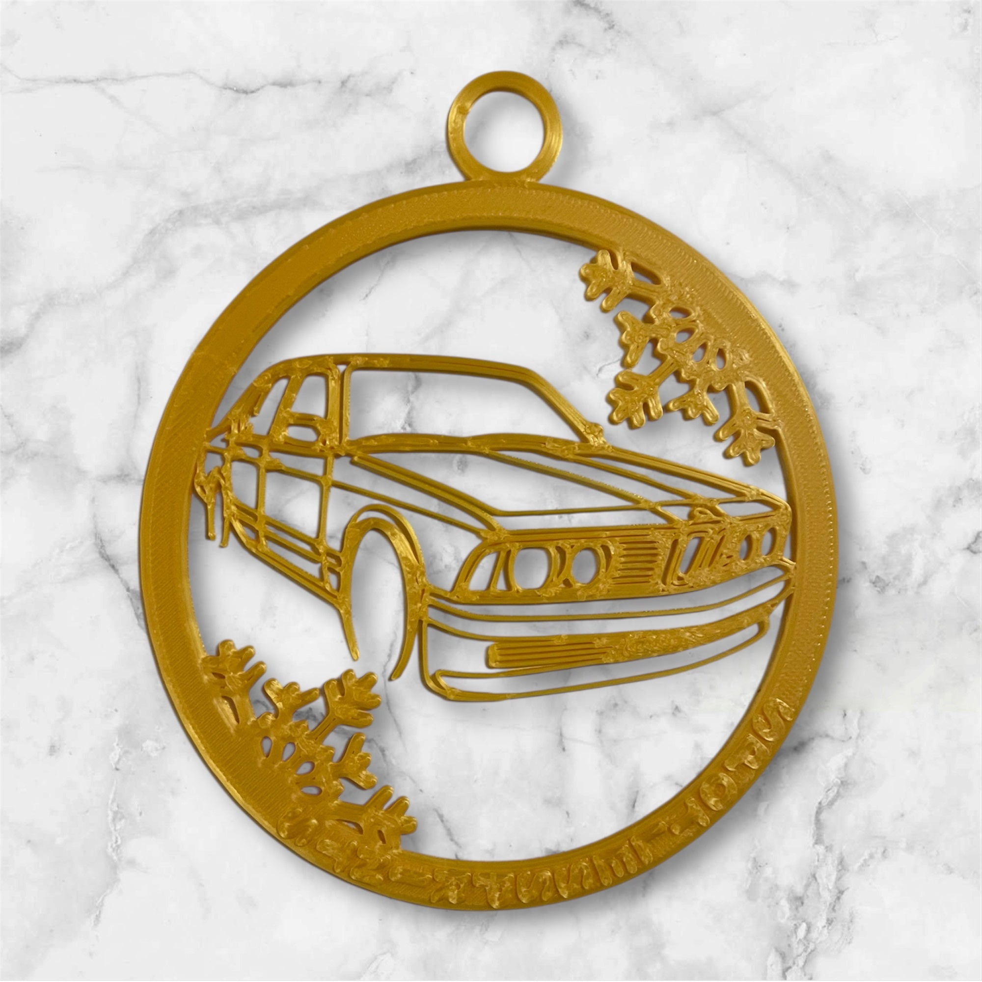 CLASSIC CAR CHRISTMAS TREE ORNAMENTS