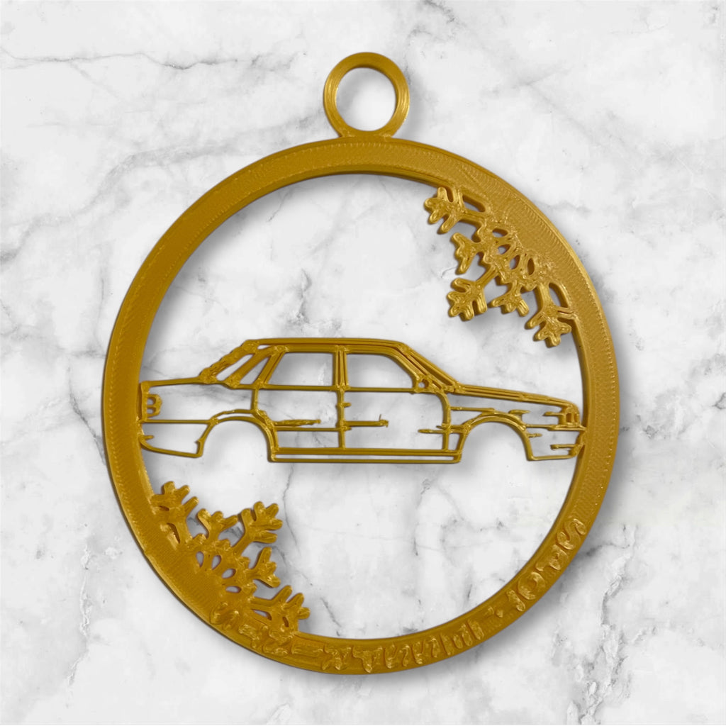 CLASSIC CAR CHRISTMAS TREE ORNAMENTS