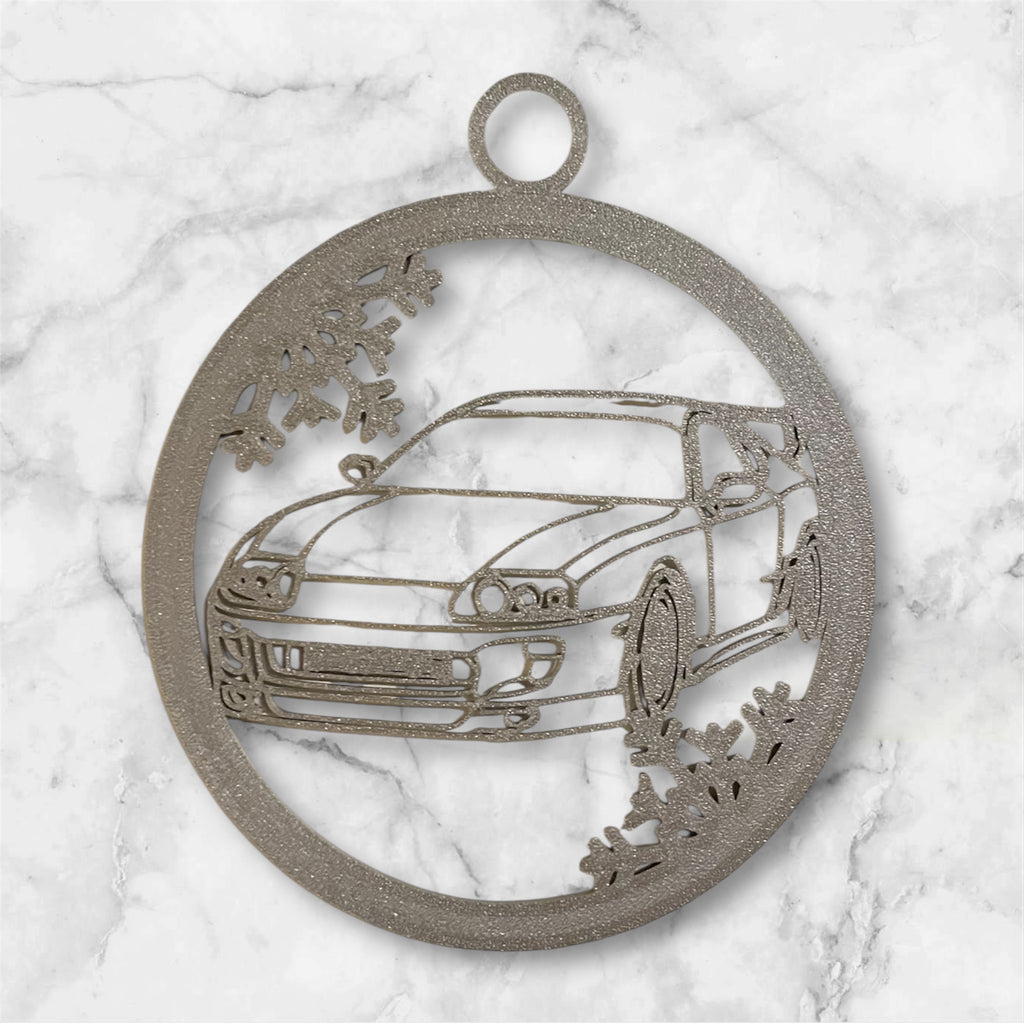SPORTS CAR CHRISTMAS TREE ORNAMENTS